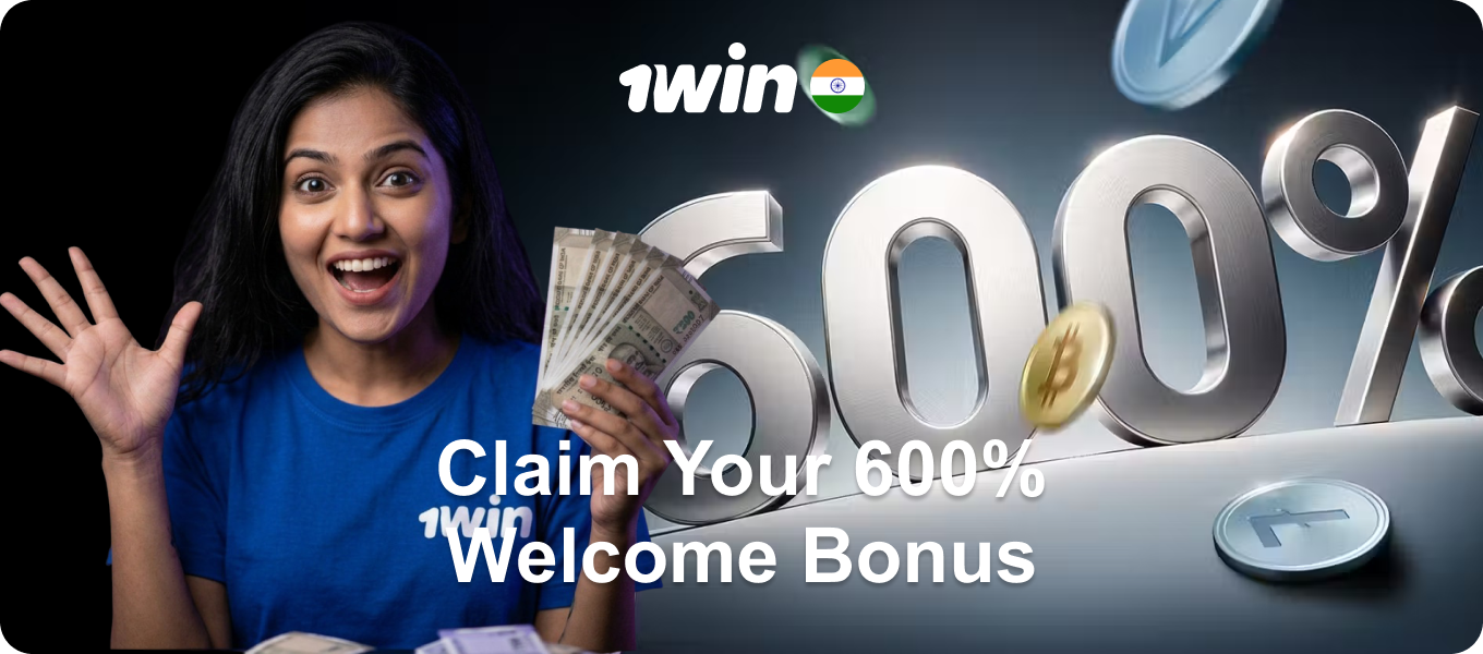 1Win India Promo Code - Claim Your 600% Welcome Bonus